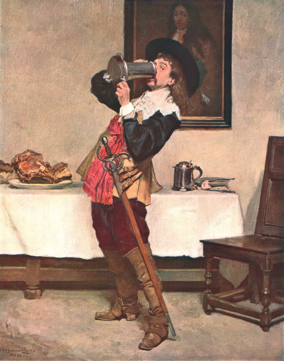 Down to the Dregs, 1880, c1902. af Unbekannt