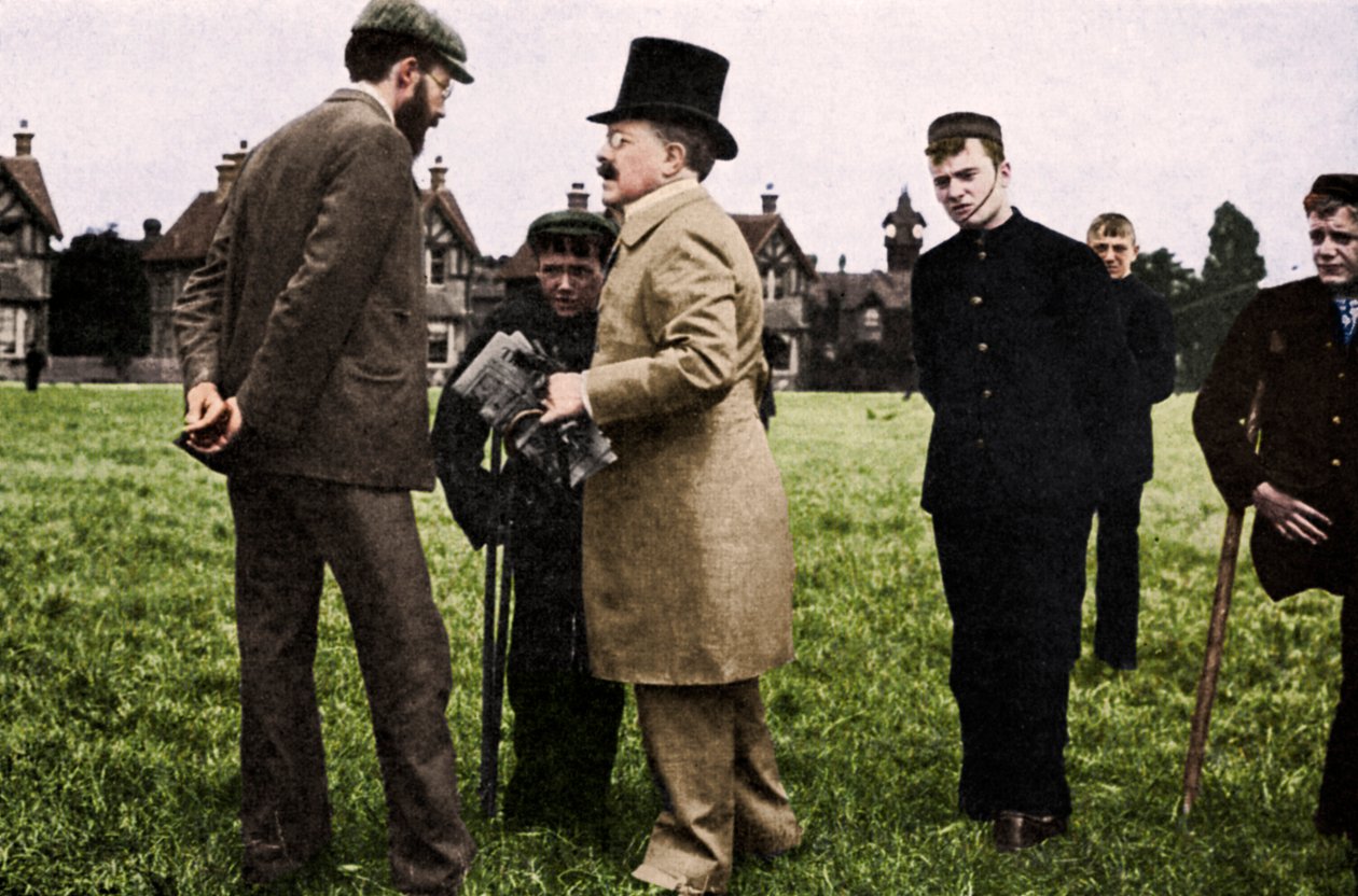 Dr. Barnardo i et af hans hjem, 1905 1951 af Unbekannt
