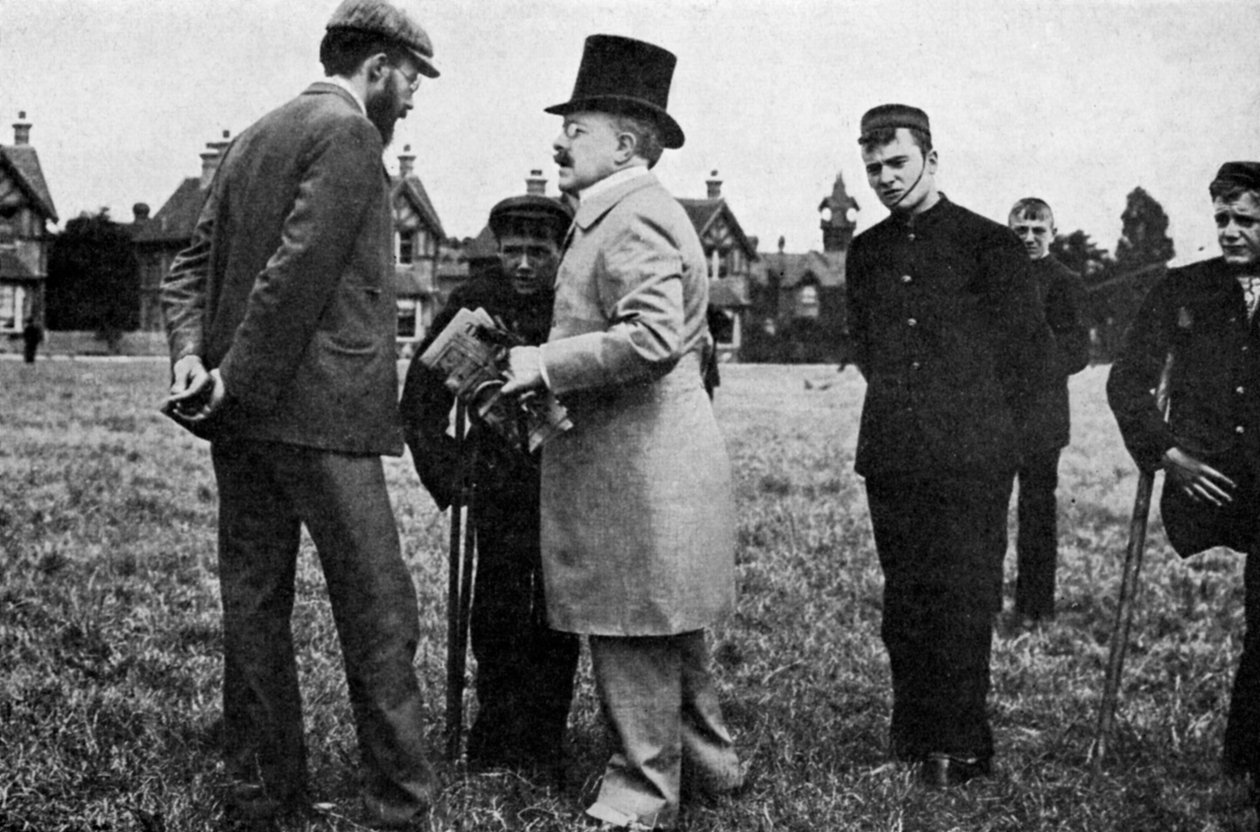 Dr. Barnardo i et af hans hjem, 1905 1951 af Unbekannt