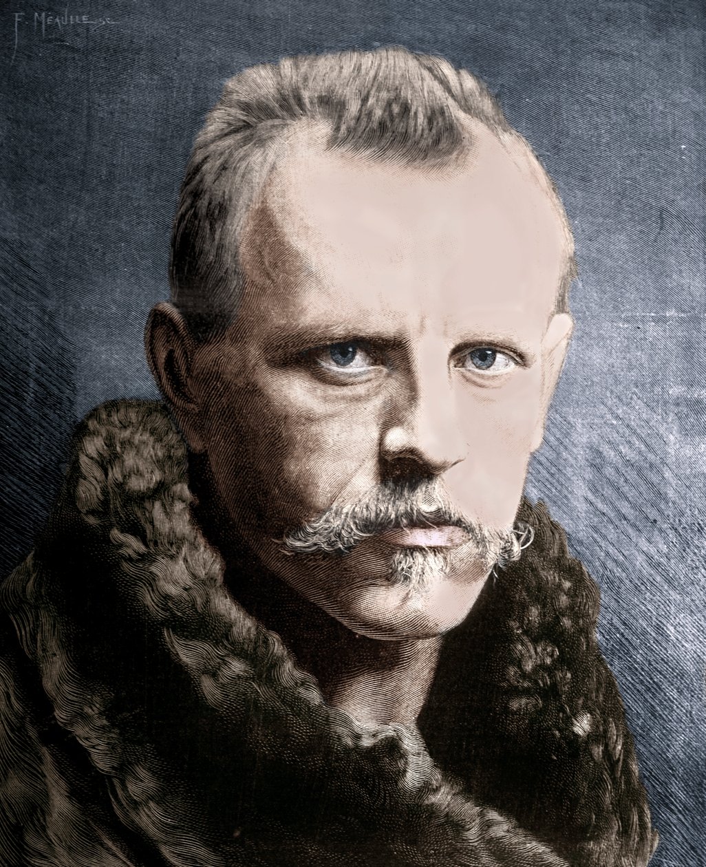 Dr. Fridtjof Nansen, Norwegian Arctic Explorer, 1893 af Unbekannt