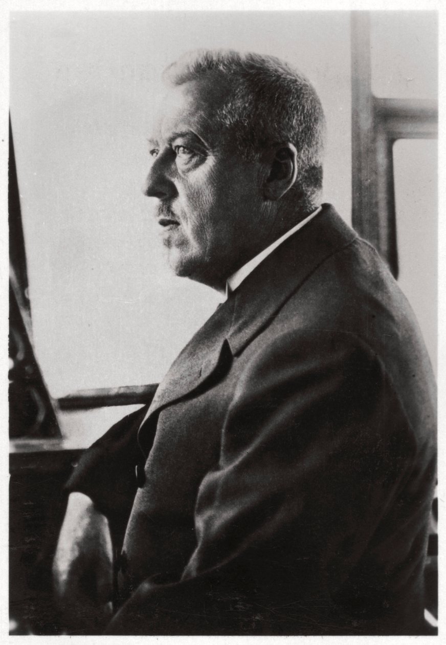 Dr. Hugo Eckener, leder af Zeppelin-luftskibskonstruktionen, c1917-1933 1933 af Unbekannt