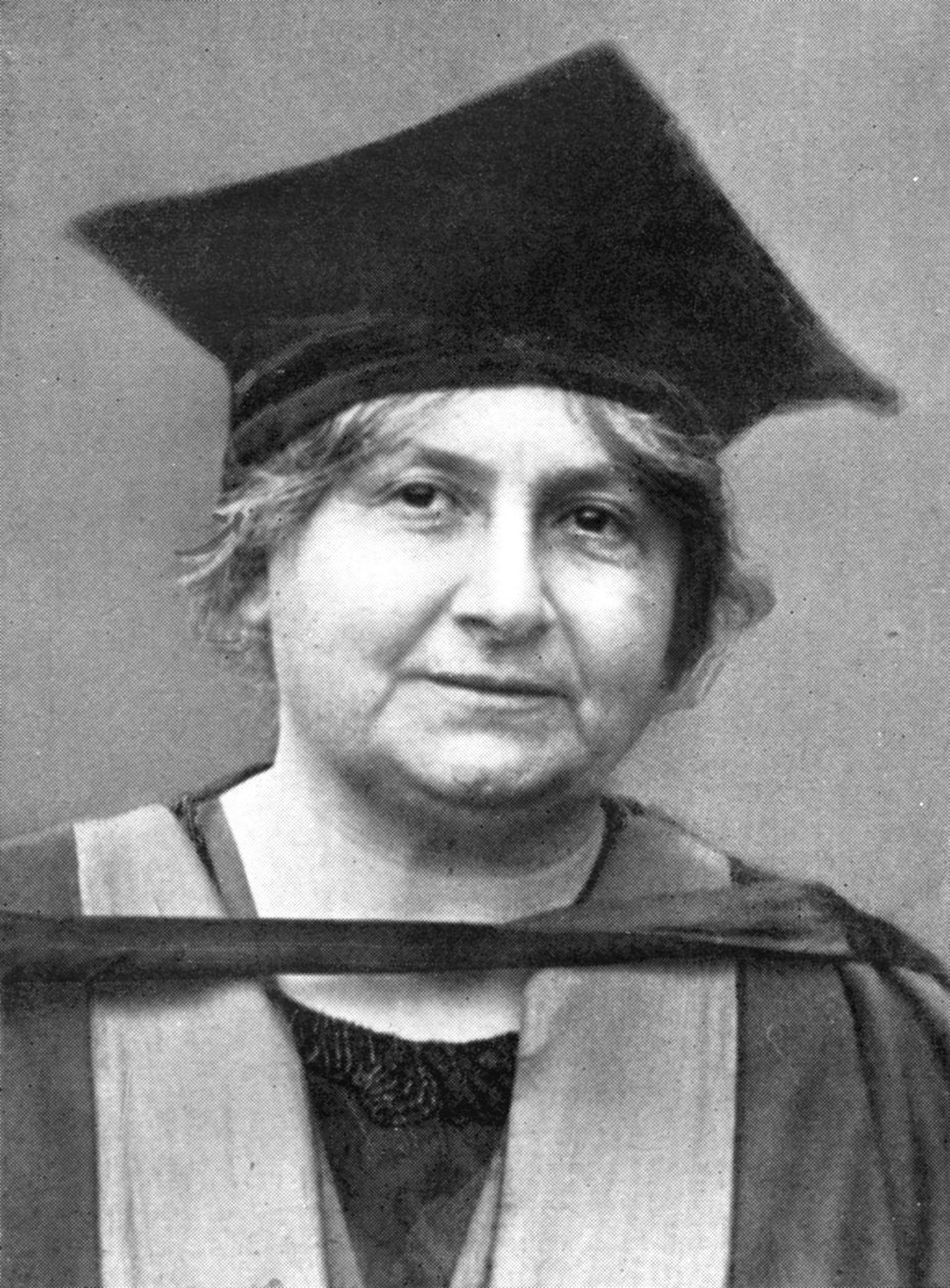 Dr. Maria Montessori 1870-1952, italiensk filosof, 1926 af Unbekannt