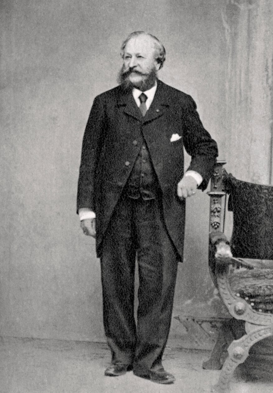 Dr. TW Evans, amerikansk tandlæge og biograf over Napoleon III, 1800-tallet af Unbekannt
