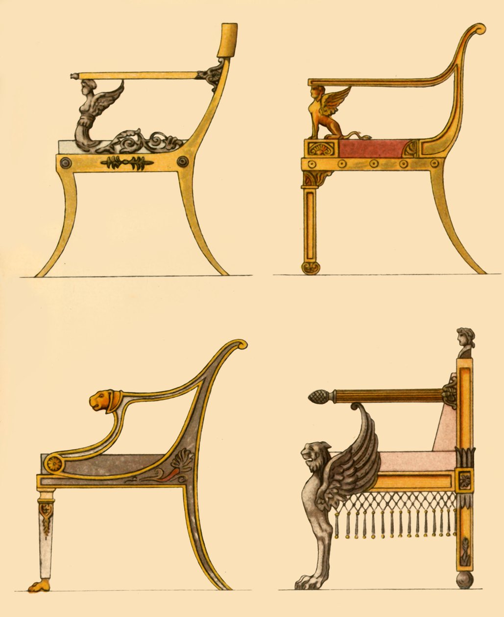 Stuestole, 1808, 1946. af Unbekannt