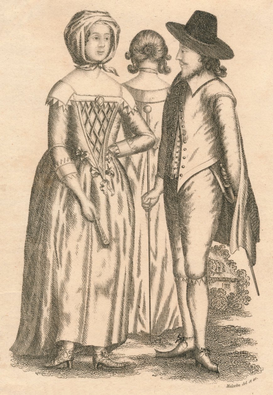 Kjole Reign of Charles I, and Interregnum, 1810 af Unbekannt