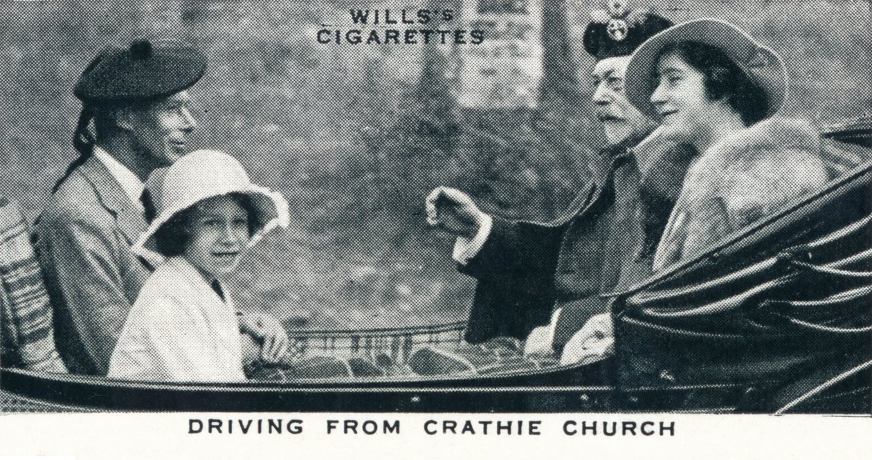 Kørsel fra Crathie Church, 1935 1937 af Unbekannt