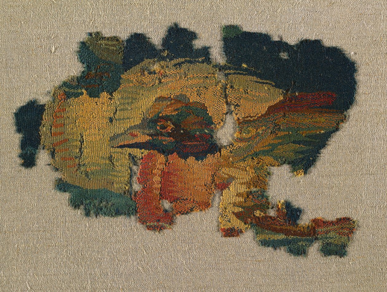 Ænderhoved fra et stort gardin, 200