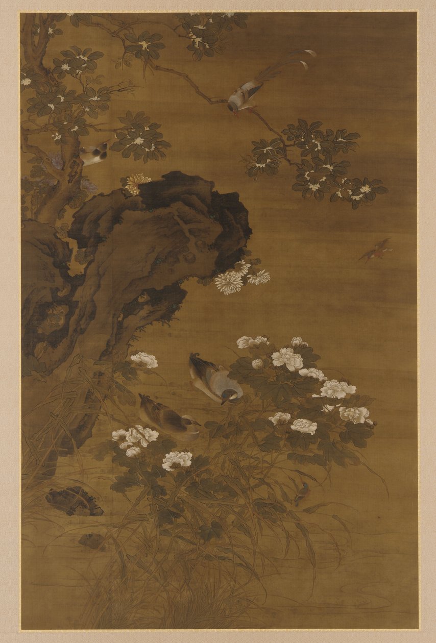 Ænder på Autumn Stream, Ming-dynastiet, 1500-1700-tallet. af Unbekannt