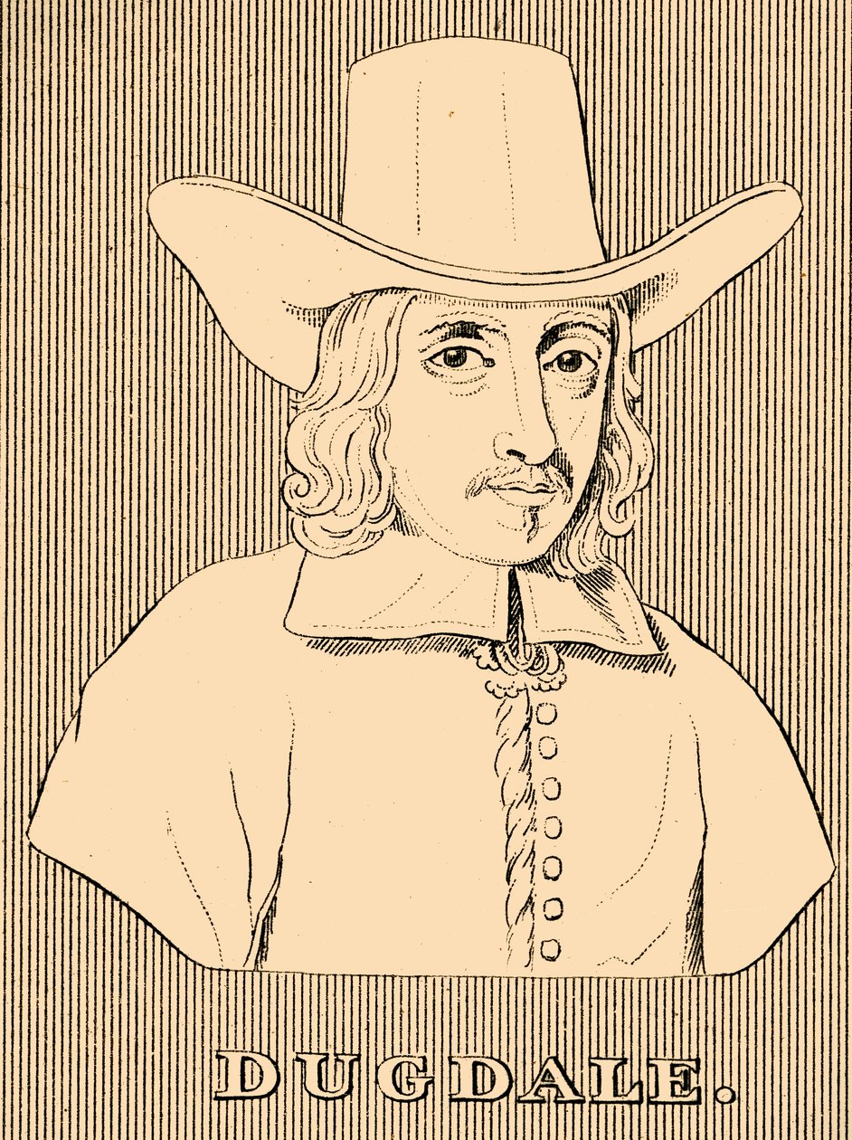 Dugdale, 1605-1686, 1830. af Unbekannt