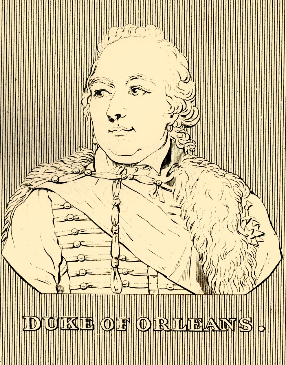 Hertug af Orleans, 1747-1793, 1830. af Unbekannt