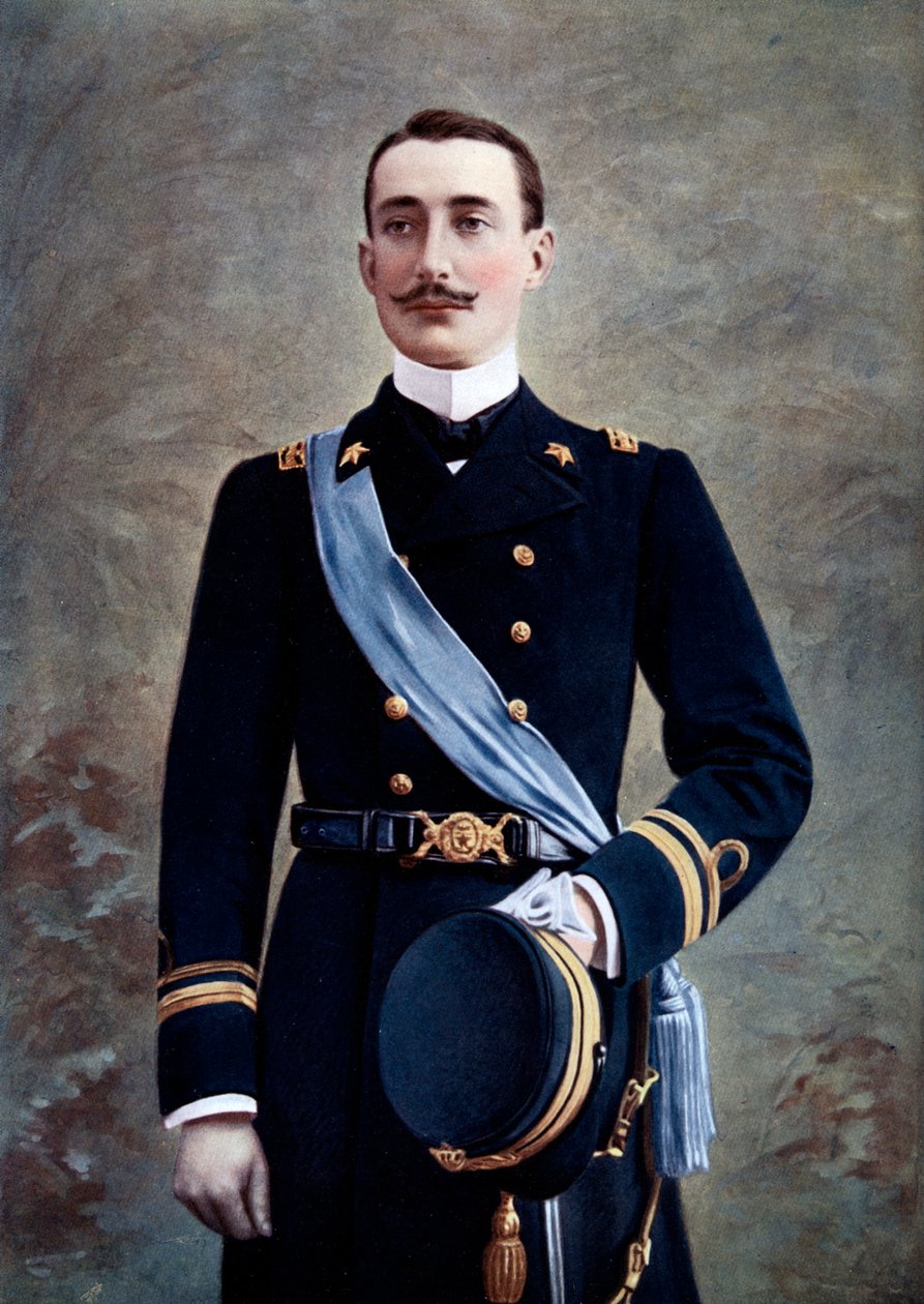 Duke of the Abruzzi, italiensk bjergbestiger og opdagelsesrejsende, slutningen af det 19.-begyndelsen af det 20. århundrede. af Unbekannt
