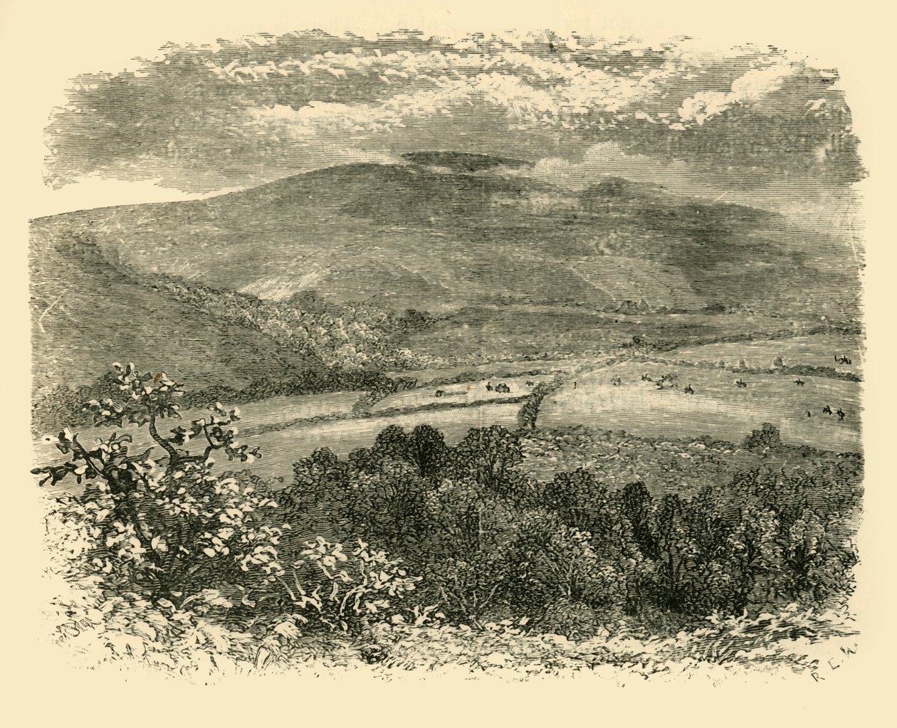 Dunkery Beacon, 1898. af Unbekannt