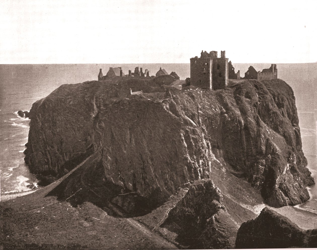Dunnottar Castle, Stonehaven, Skotland, 1894. af Unbekannt