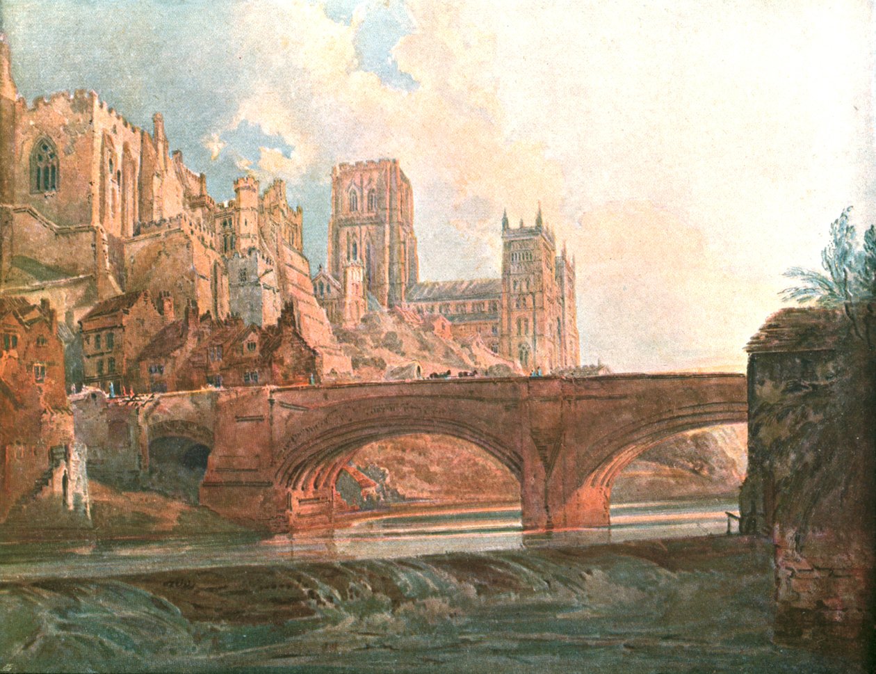 Durham Cathedral, c1800, c1900. af Unbekannt