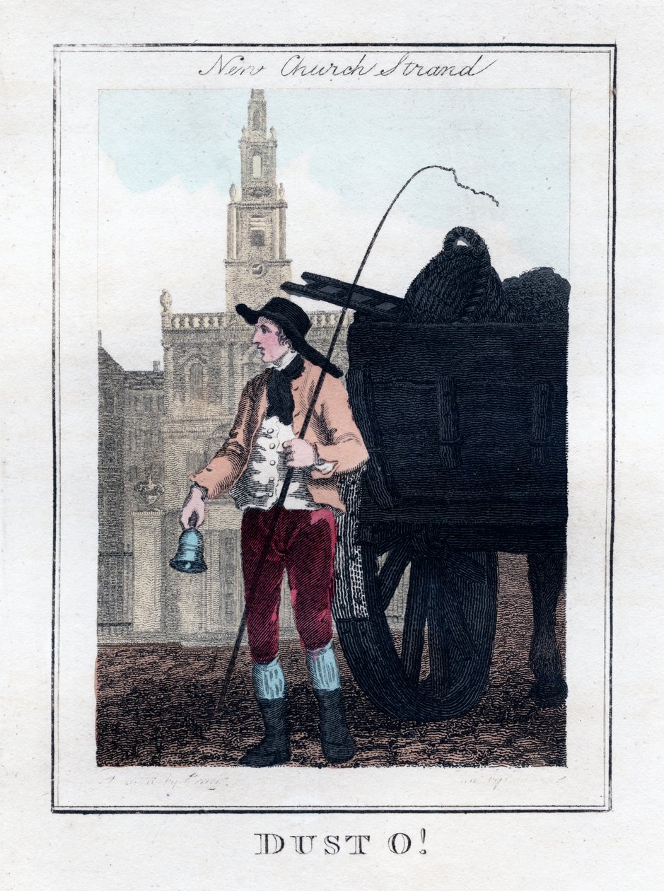 Dust O!, New Church, Strand, London, 1805 af Unbekannt