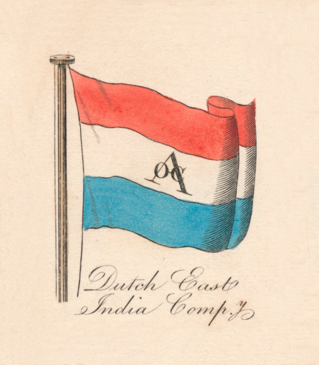 Hollandsk Østindiske Kompagni, 1838 af Unbekannt