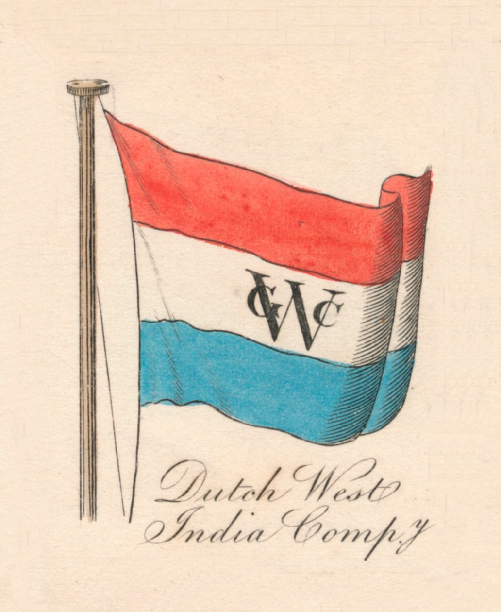 Hollandsk Vestindiske Kompagni, 1838 af Unbekannt
