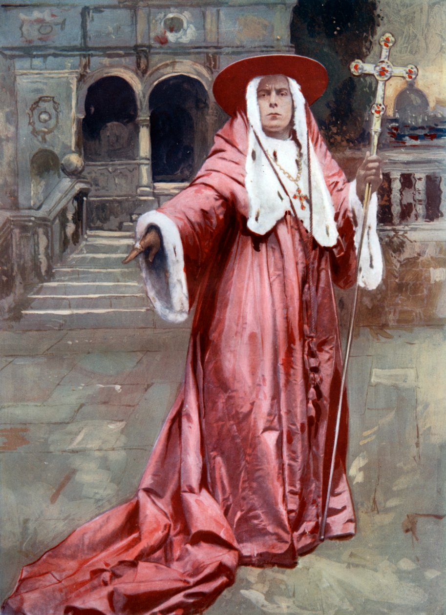 ES Willard i The Cardinal, c1902 af Unbekannt