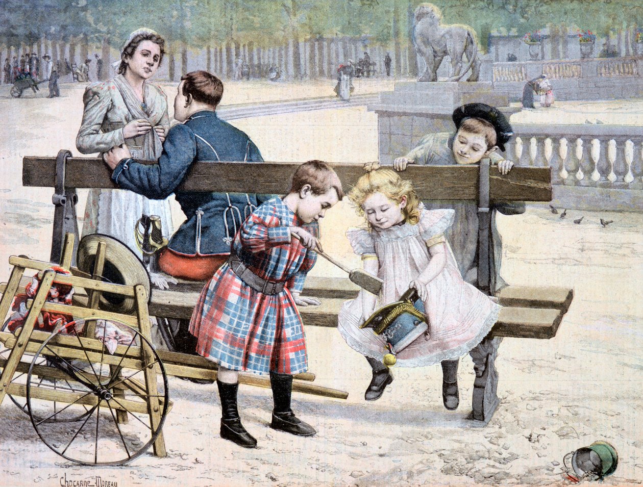 Hver tidsalder har sine fornøjelser, 1895 af Unbekannt