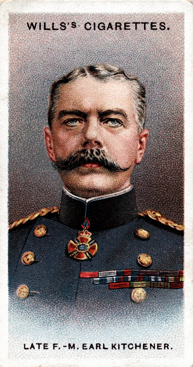 Earl Kitchener af Khartoum, irskfødt britisk soldat og statsmand, c 1900-tallet, 1917 af Unbekannt