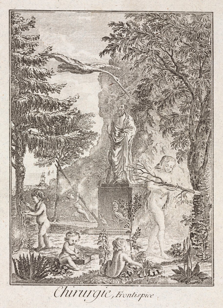Tidlig-moderne allegorisk scene af Unbekannt