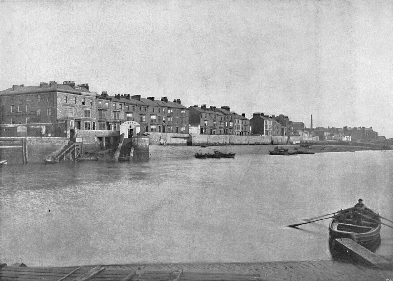 East Hartlepool - Commissioners Harbour, 1895 af Unbekannt