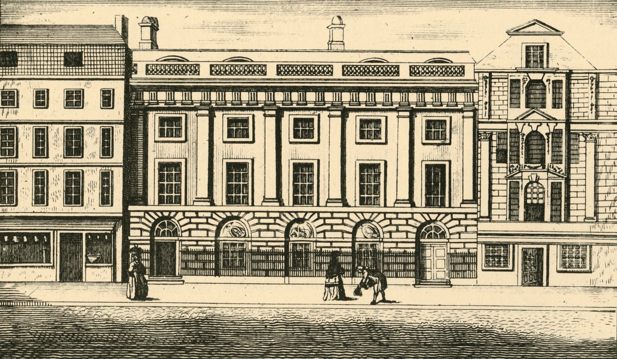 East India House, c1730-1800, 1925. af Unbekannt