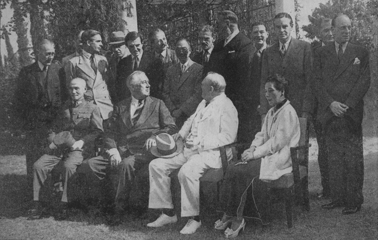Øst møder vest i Pacific Victory Conclave, 1943-44 af Unbekannt