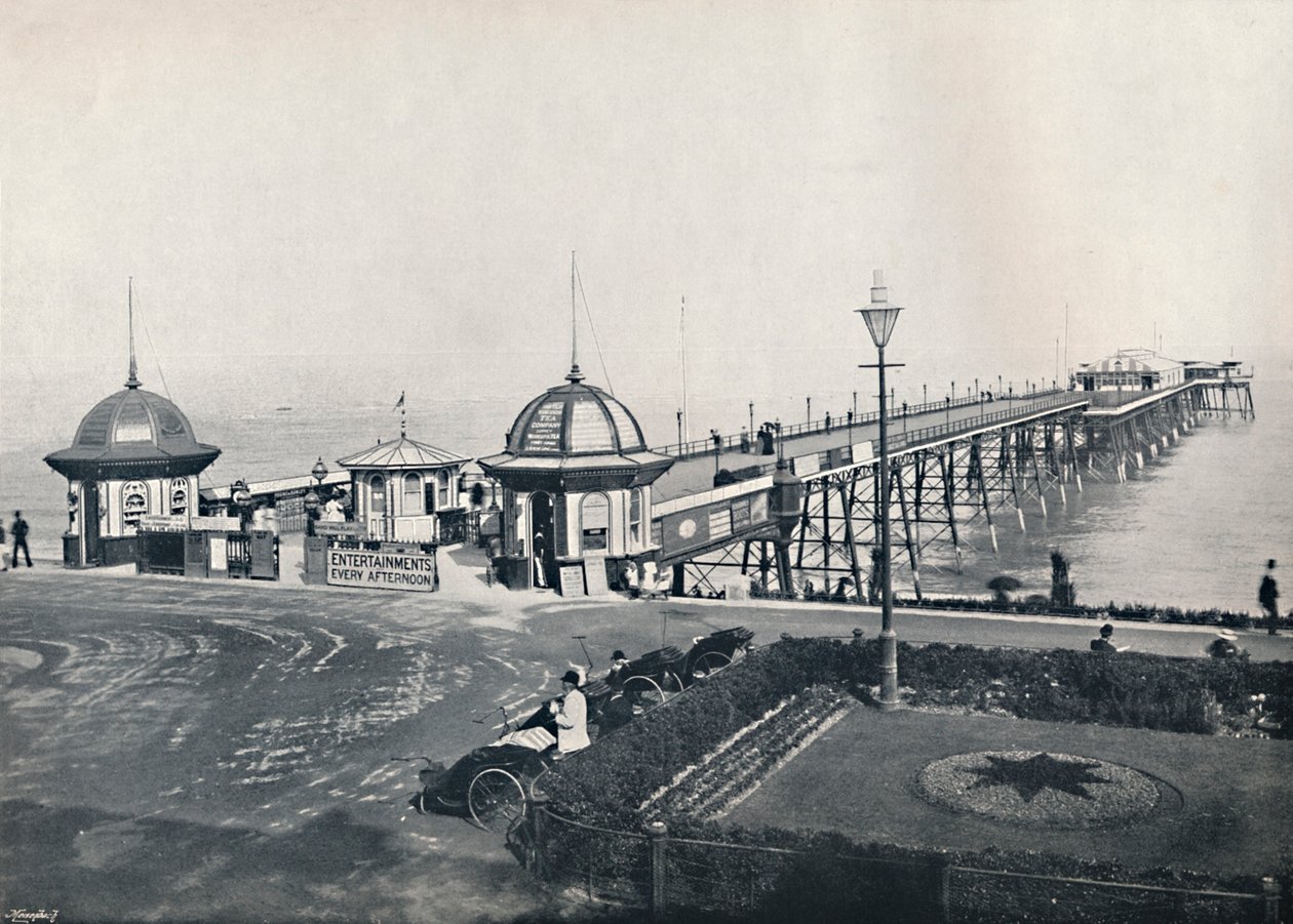 Eastbourne - The Pier, 1895 af Unbekannt
