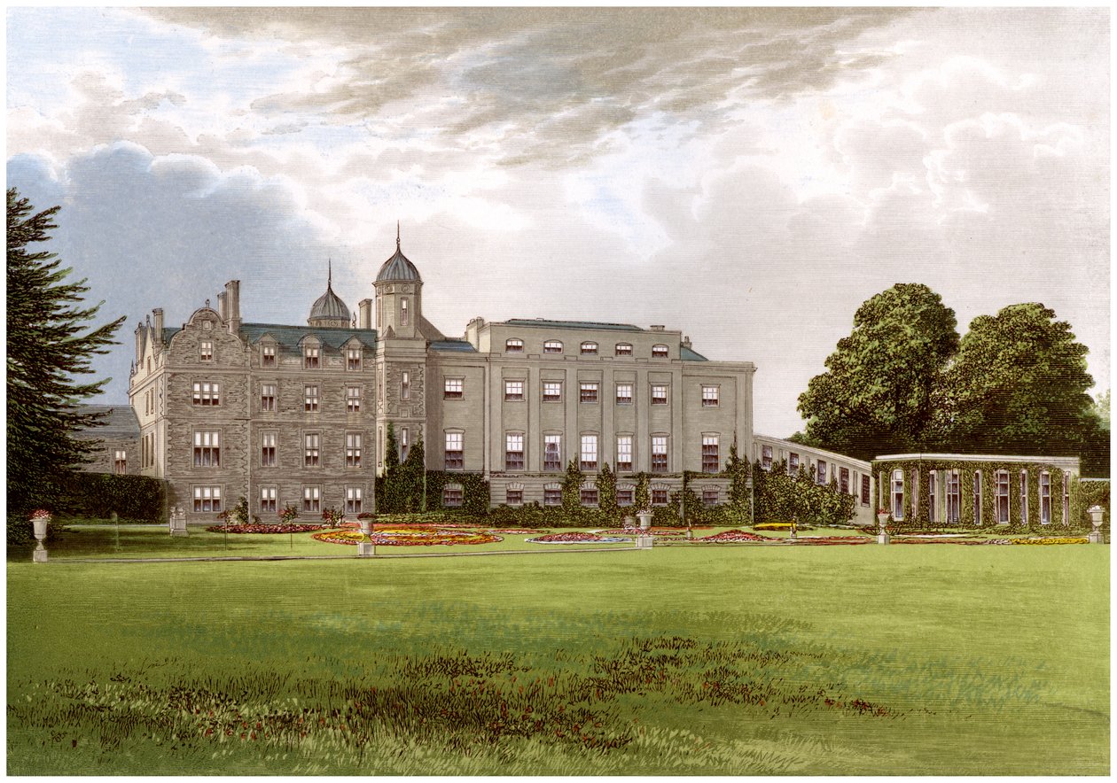 Eastwell Park, nær Ashford, Kent, hjemsted for hertugen af Edinburgh, c1880 af Unbekannt