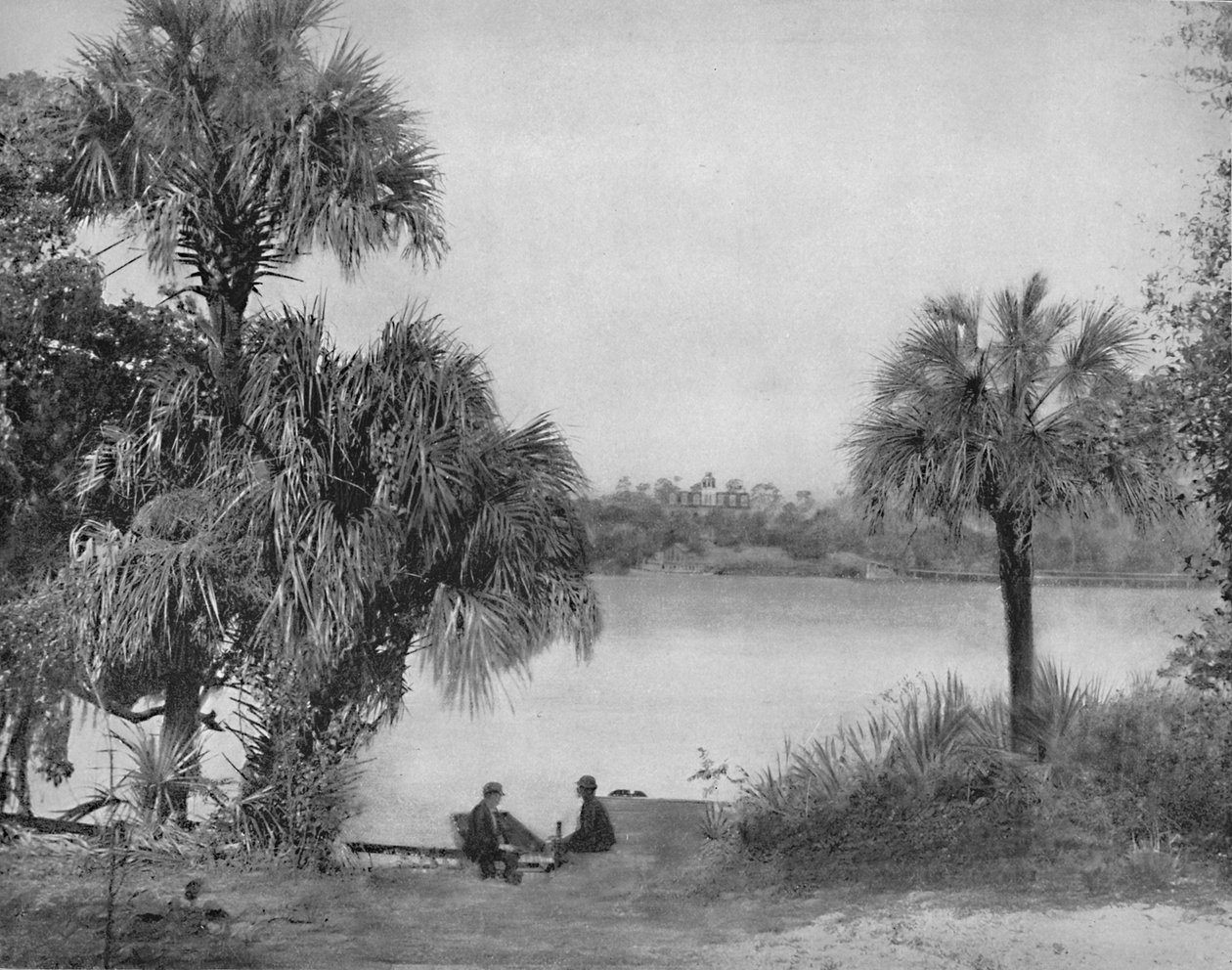 Eau Gallee, Indian River, Florida, c1897. af Unbekannt