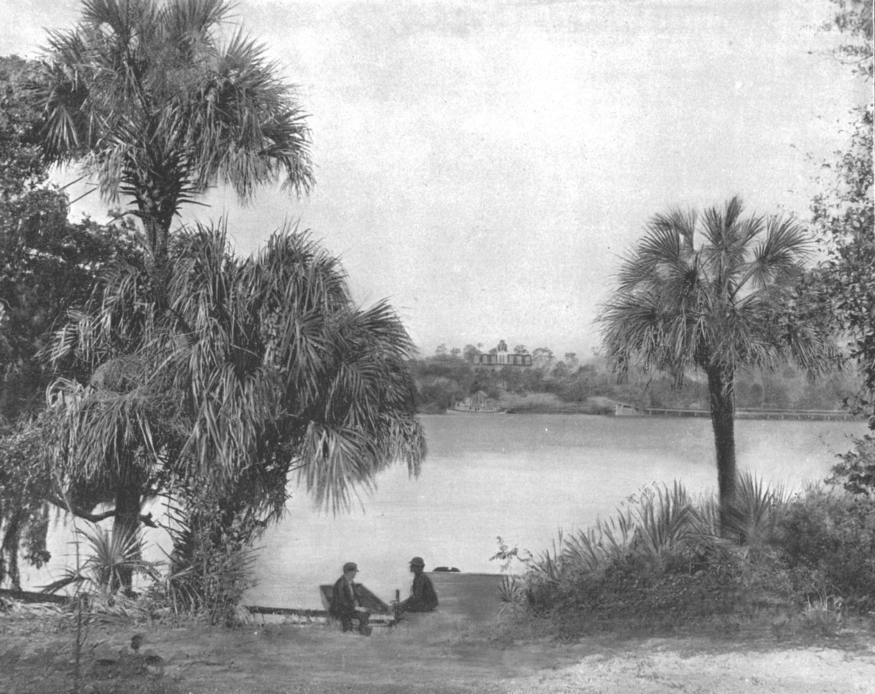 Eau Gallie, Indian River, Florida, USA, c1900. af Unbekannt