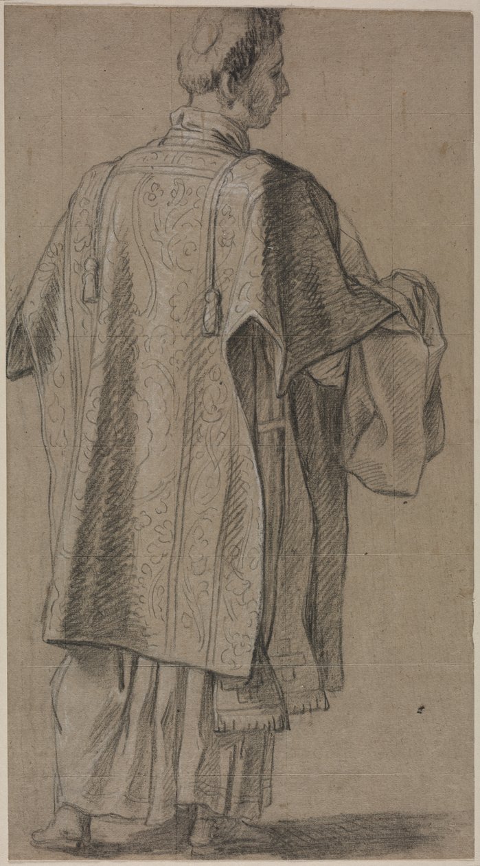 Kirkelig set bagfra, ca. 164548. af Unbekannt