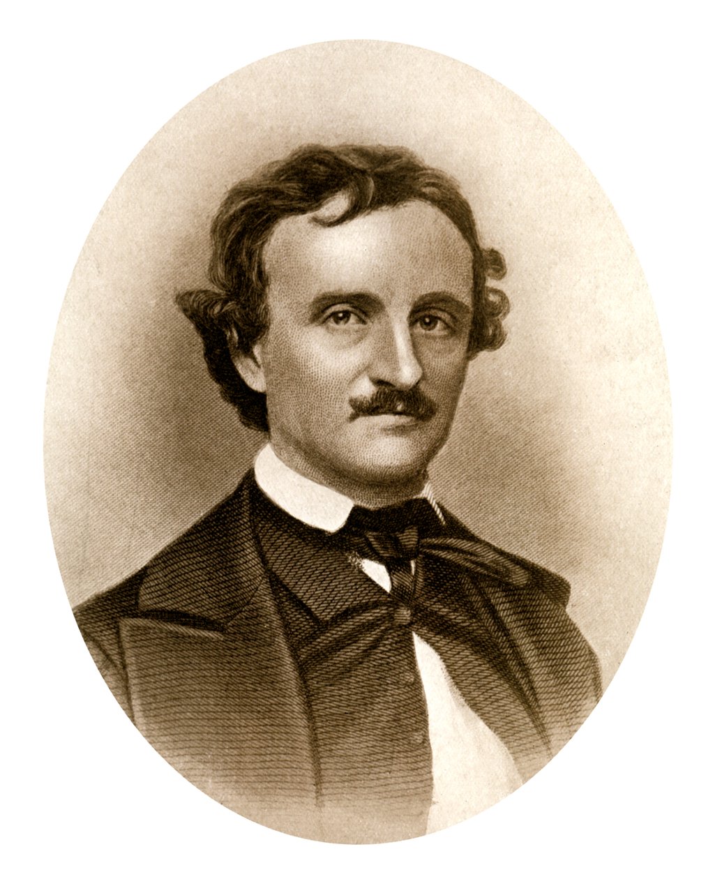 Edgar Allan Poe, amerikansk digter, novelleforfatter, redaktør og kritiker, 1909 af Unbekannt