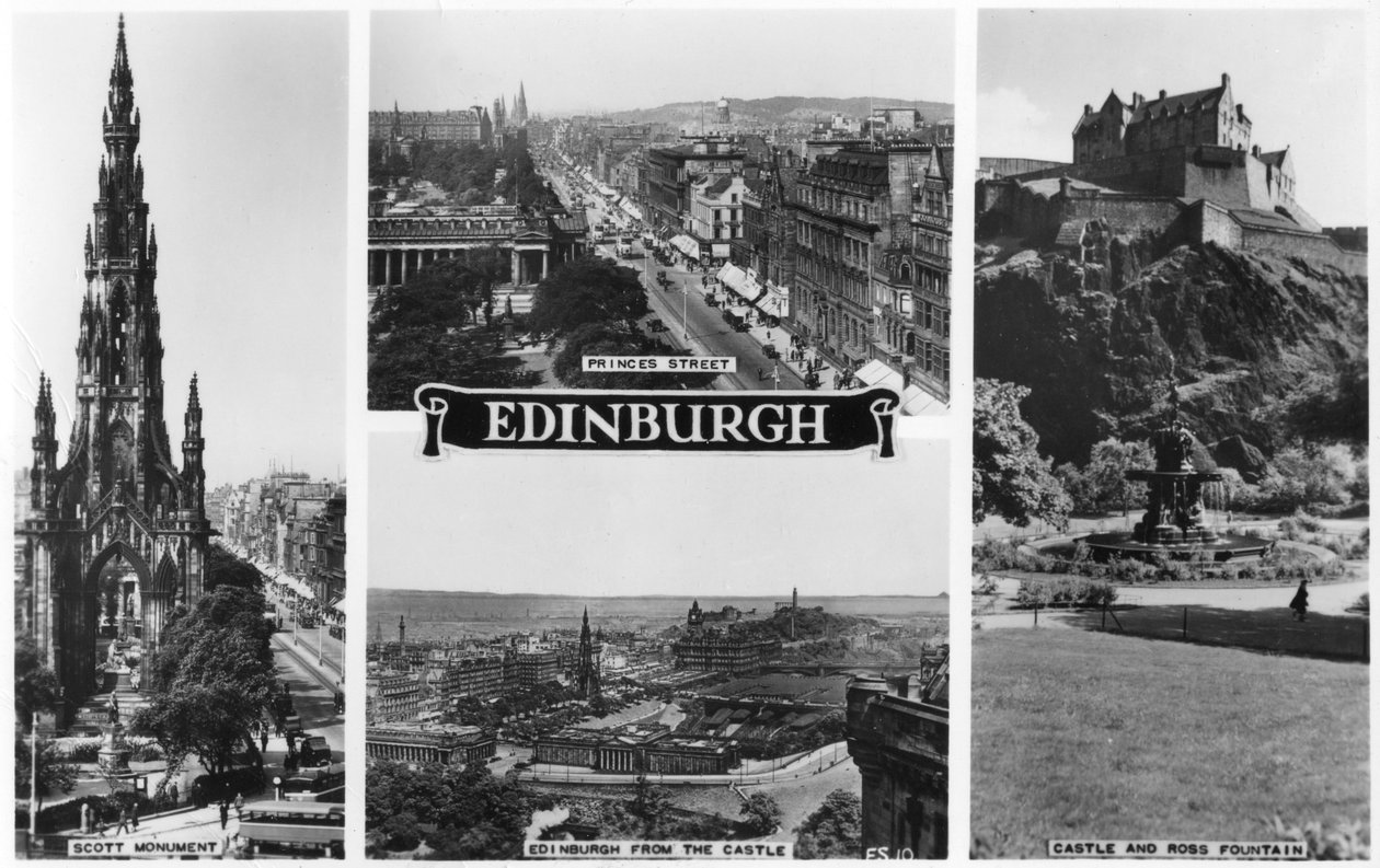 Edinburgh, Skotland, 20. århundrede af Unbekannt