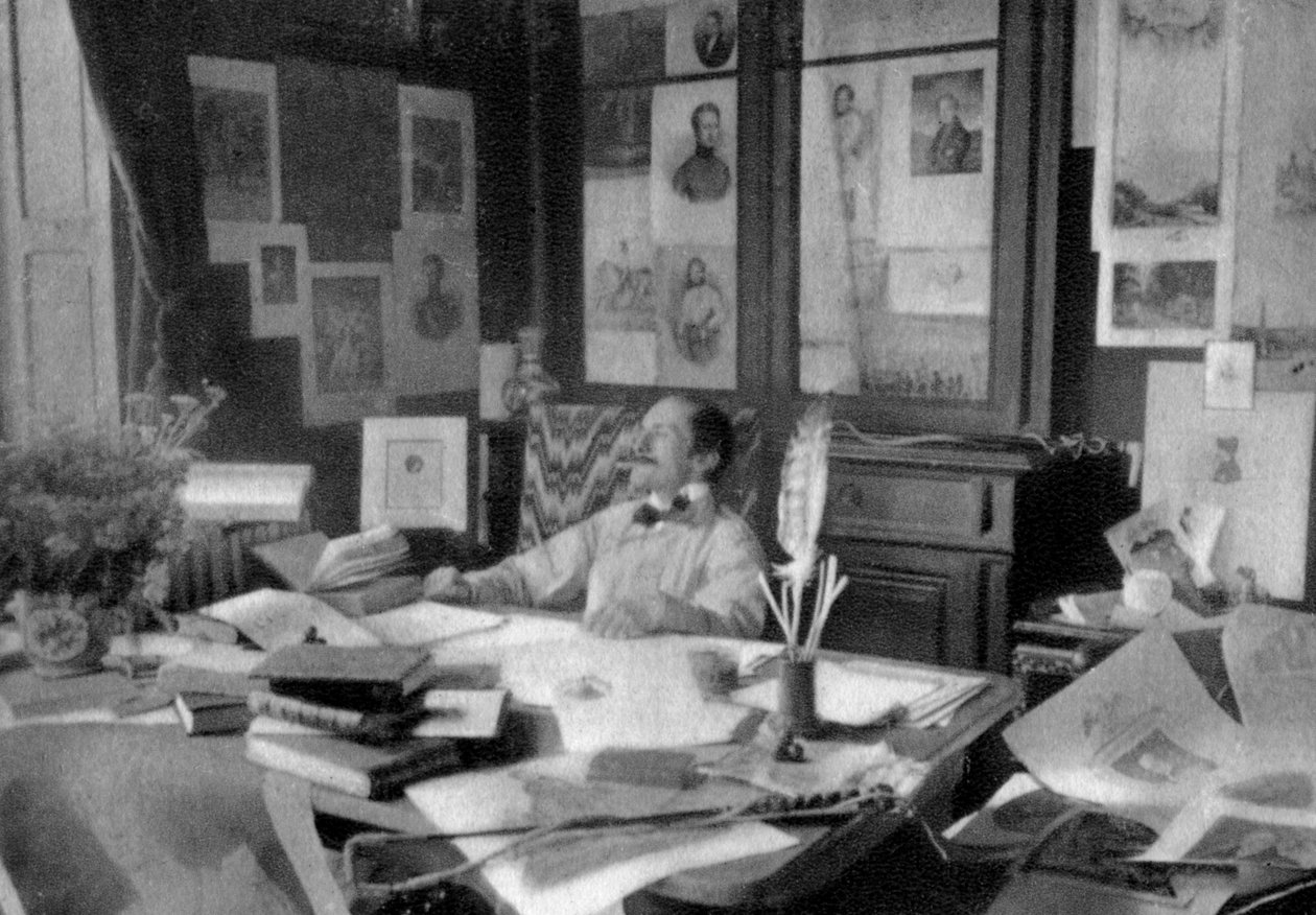 Edmond Rostand, fransk digter og dramatiker, 1908 af Unbekannt