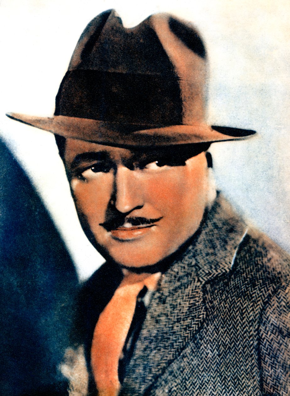 Edmund Lowe, amerikansk skuespiller, 1934-1935 af Unbekannt
