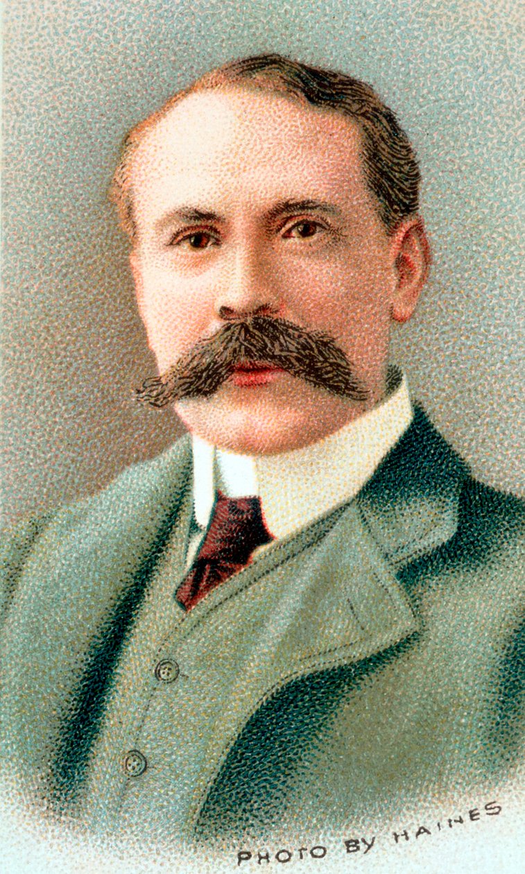 Edward Elgar, engelsk komponist, 1912. af Unbekannt