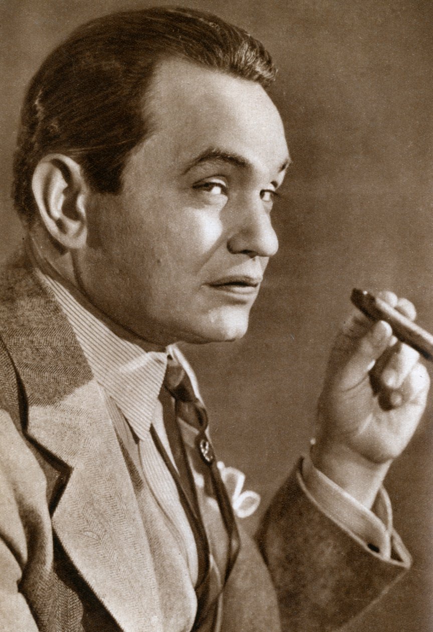 Edward Goldenberg Robinson, amerikansk scene- og filmskuespiller, af rumænsk oprindelse, 1933 af Unbekannt