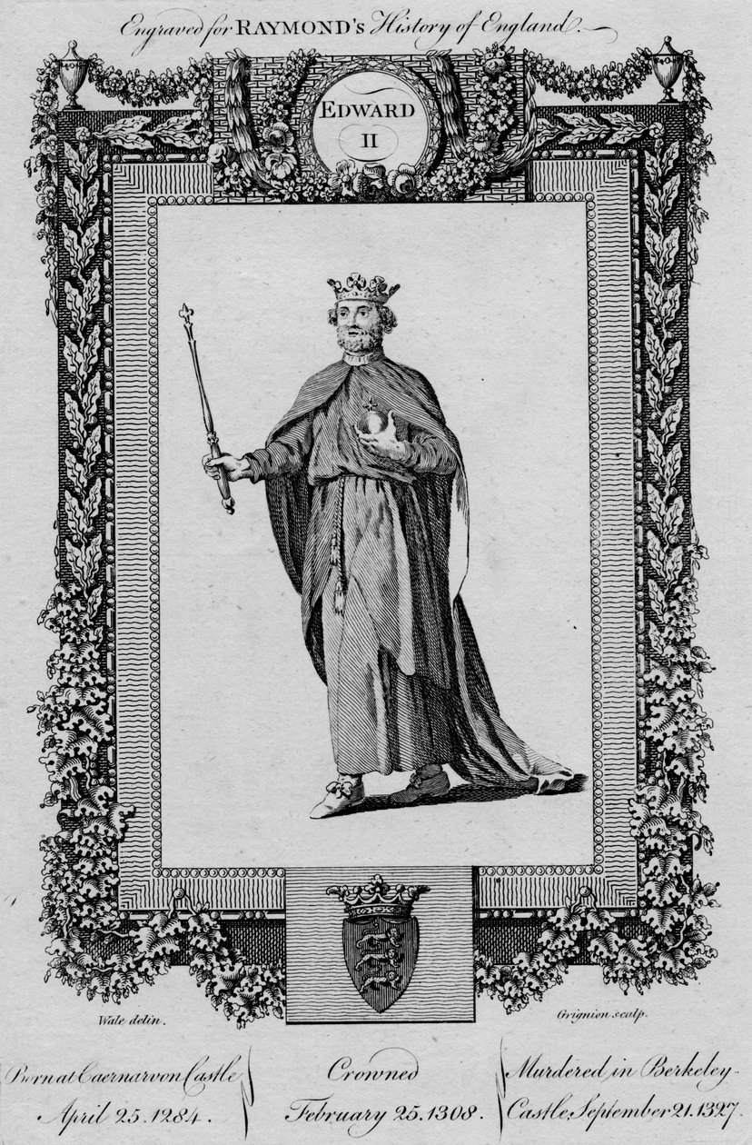 Edward II, c1787 af Unbekannt