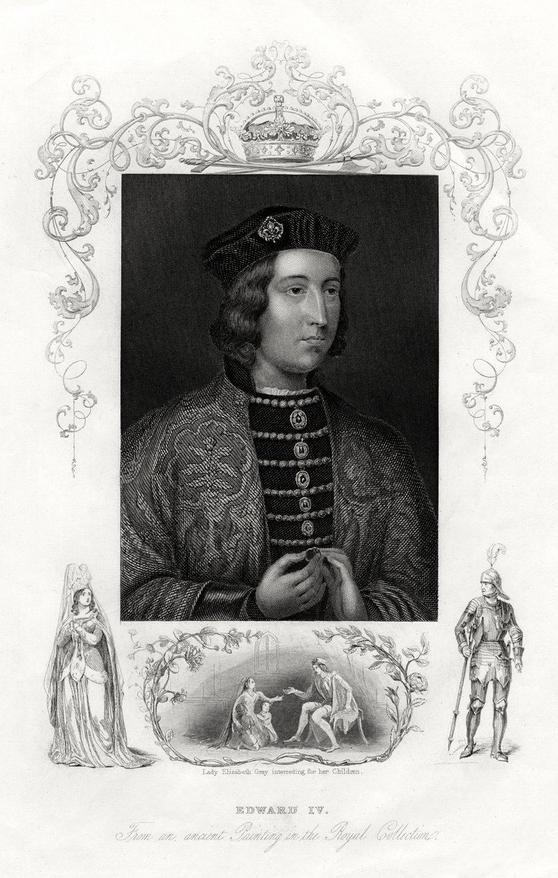 Edward IV, konge af England, 1860 af Unbekannt