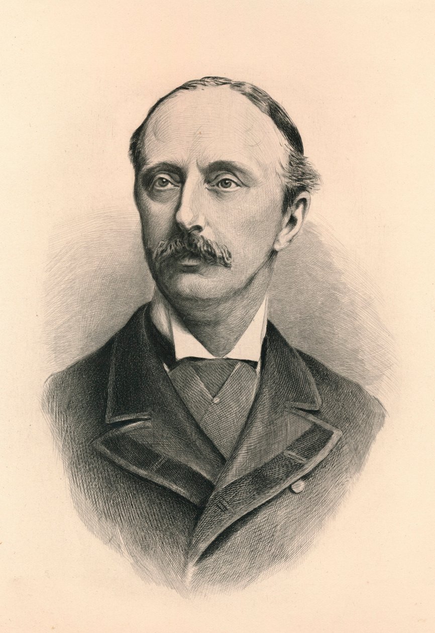 Edward Stanhope, 1840-1893, politiker fra det britiske konservative parti, 1896 af Unbekannt