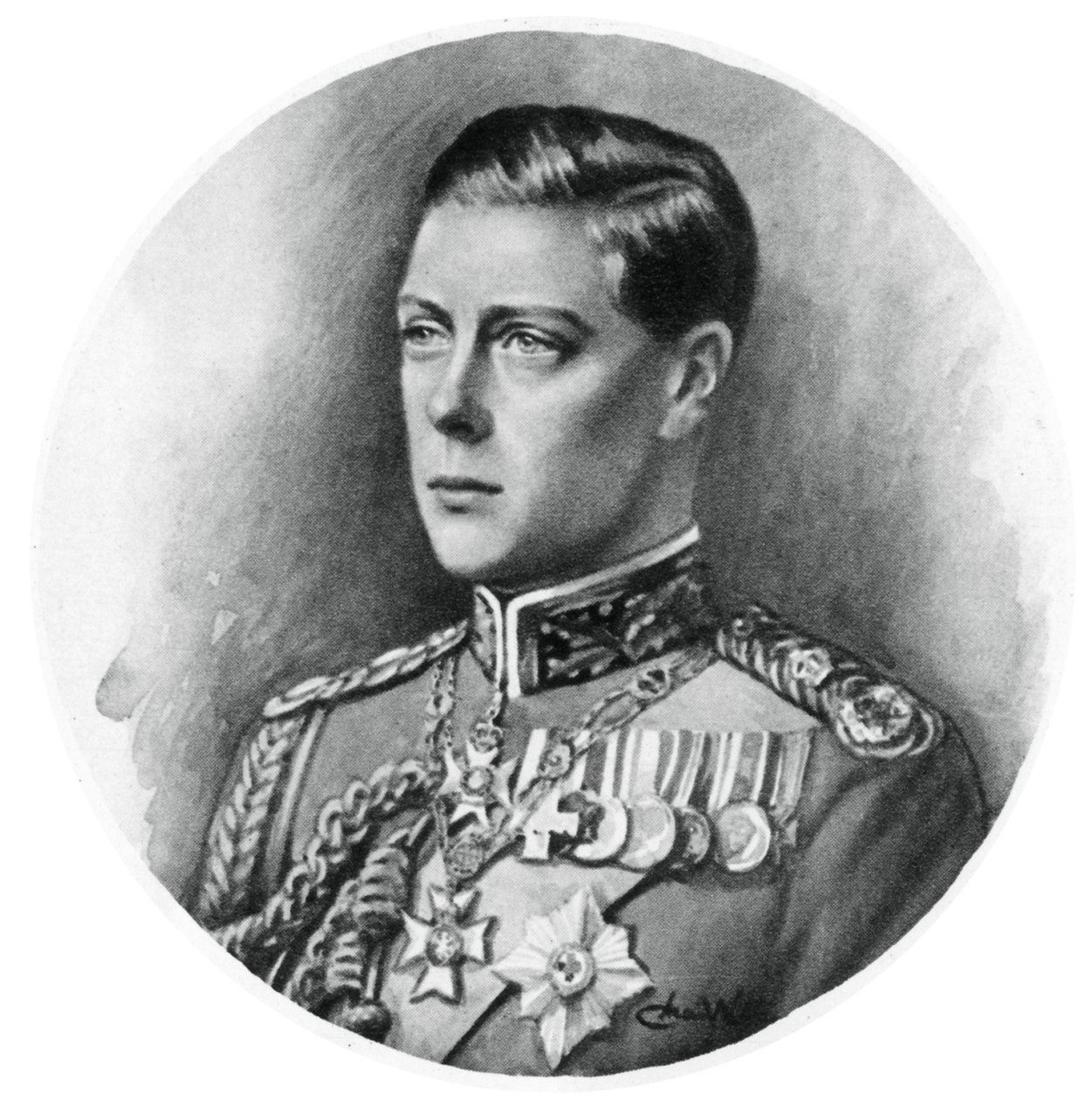 Edward VIII på tidspunktet for hans abdicering, 11. december 1936, 1937 af Unbekannt