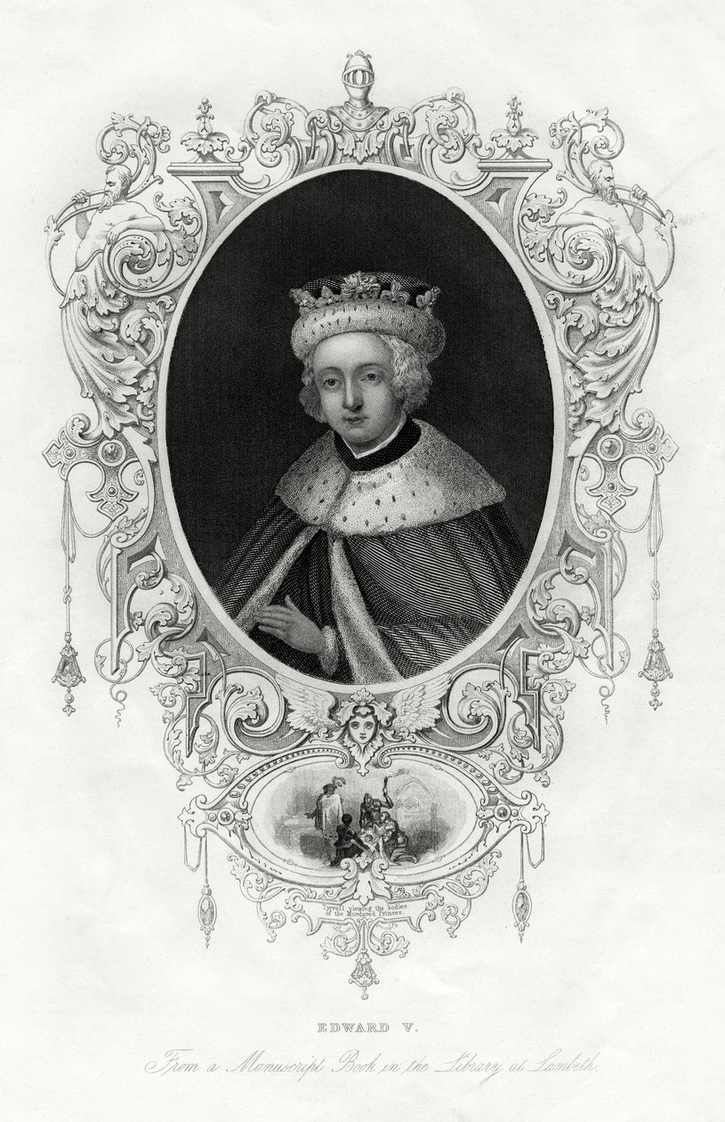 Edward V, konge af England, 1860 af Unbekannt