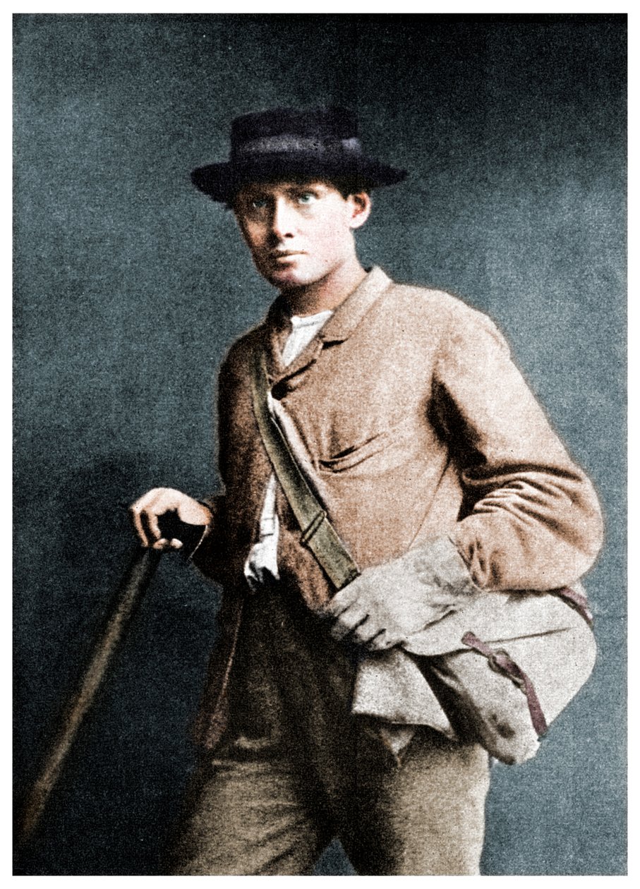 Edward Whymper, britisk bjergbestiger, 1865 1956 af Unbekannt