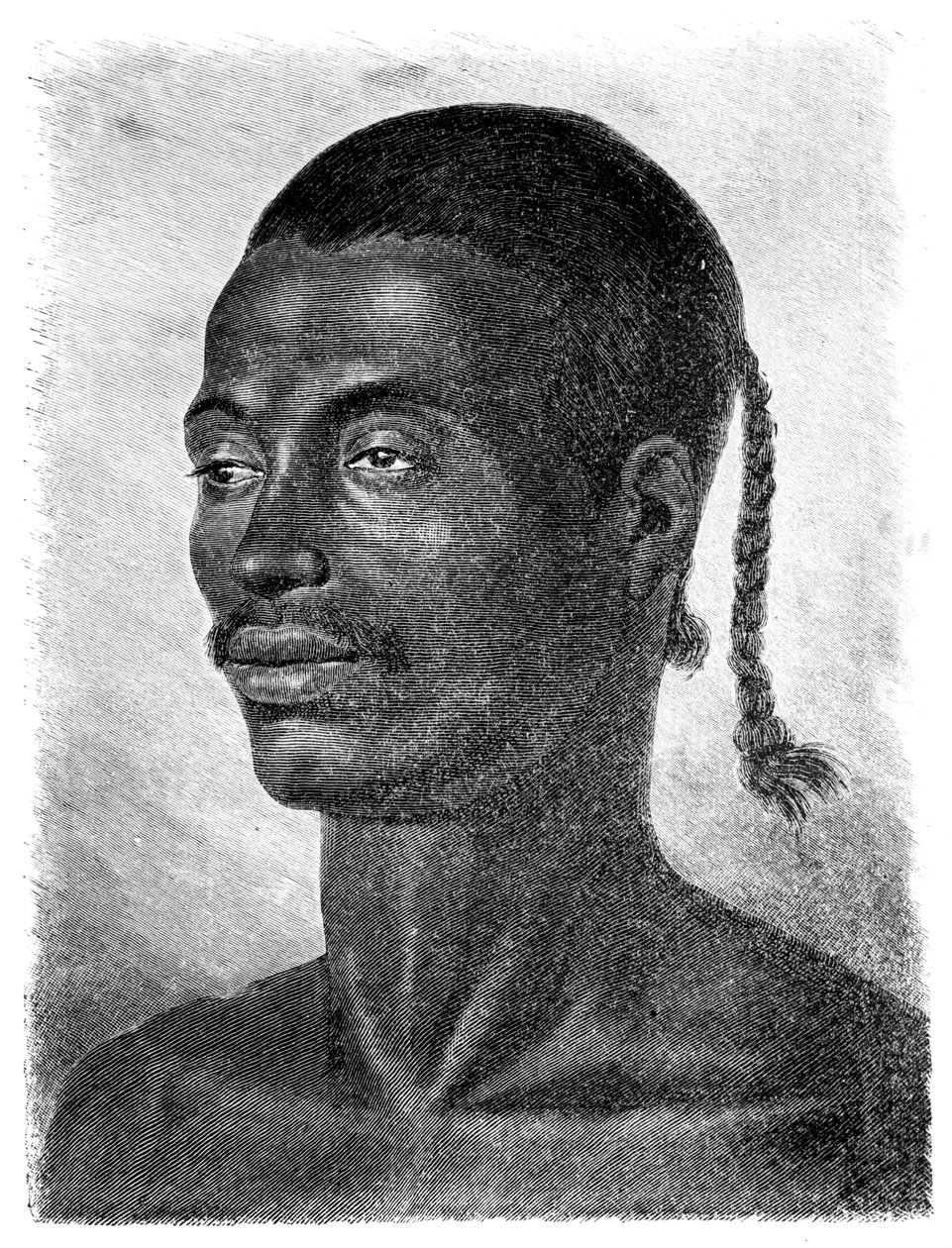 Egyptisk portræt, 1881 af Unbekannt