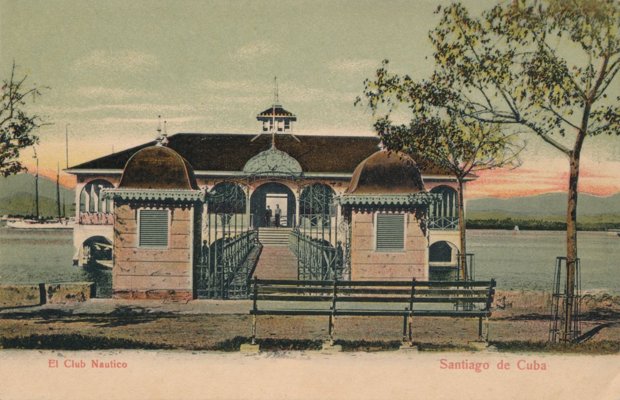 Yachtklubben - Santiago de Cuba, 1908 af Unbekannt