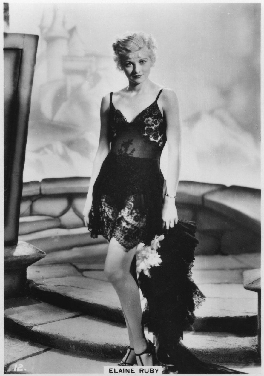 Elaine Ruby, c1938 af Unbekannt