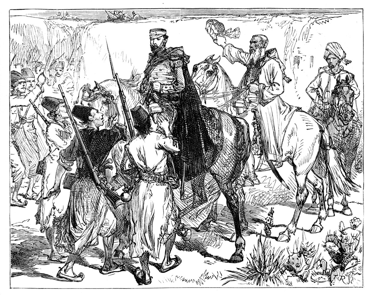 Eldred Pottinger i Herat, Afghanistan, c1837, 1900 af Unbekannt