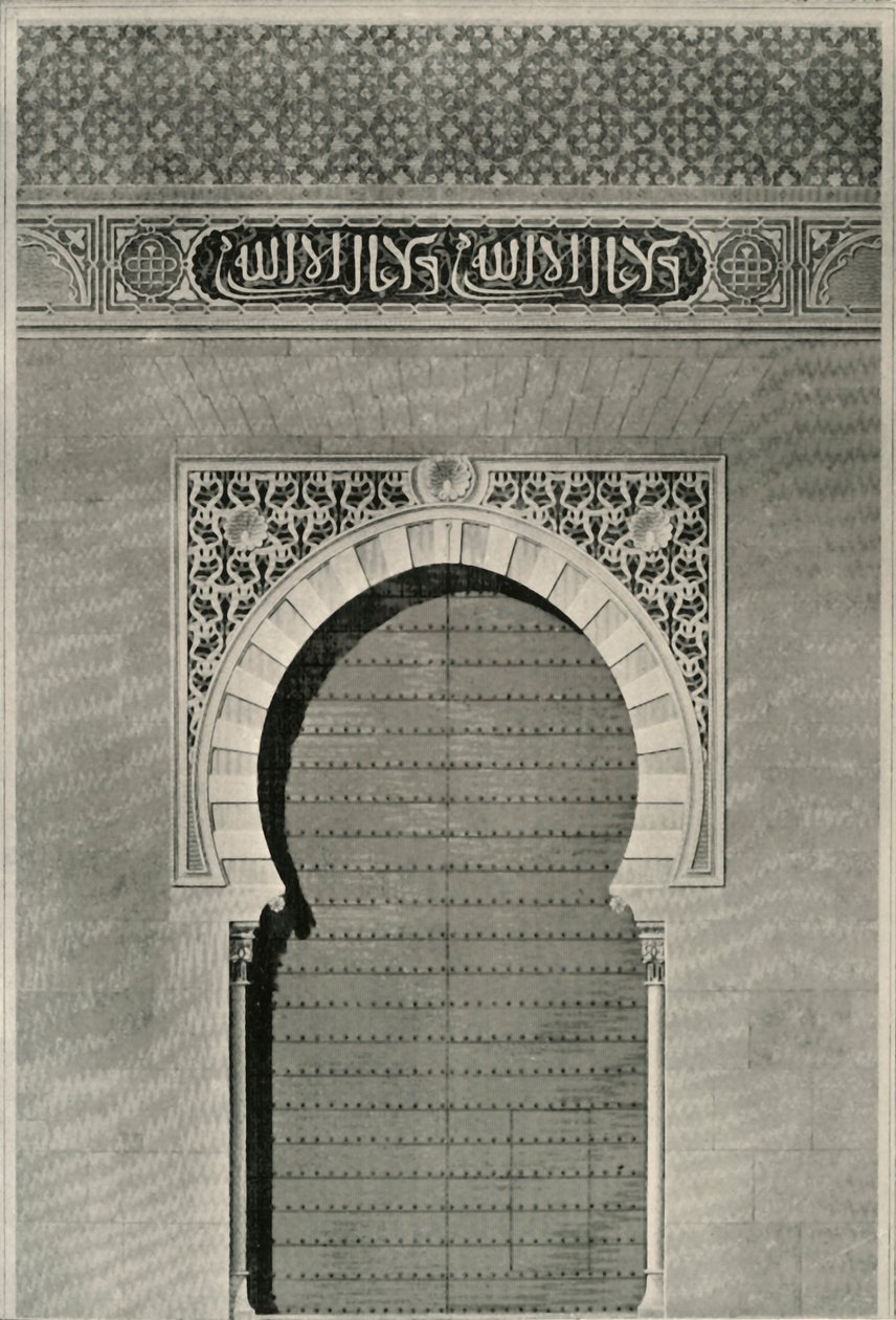 Forhøjelse af den gamle retfærdighedsport, 1800-tallet, 1907. af Unbekannt